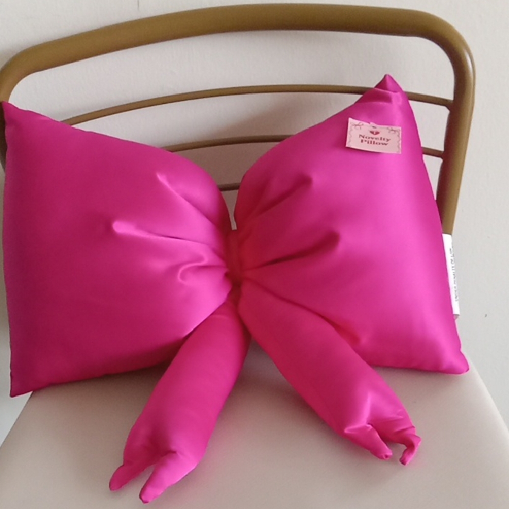 Target Fuchsia Bow Accent Pillow